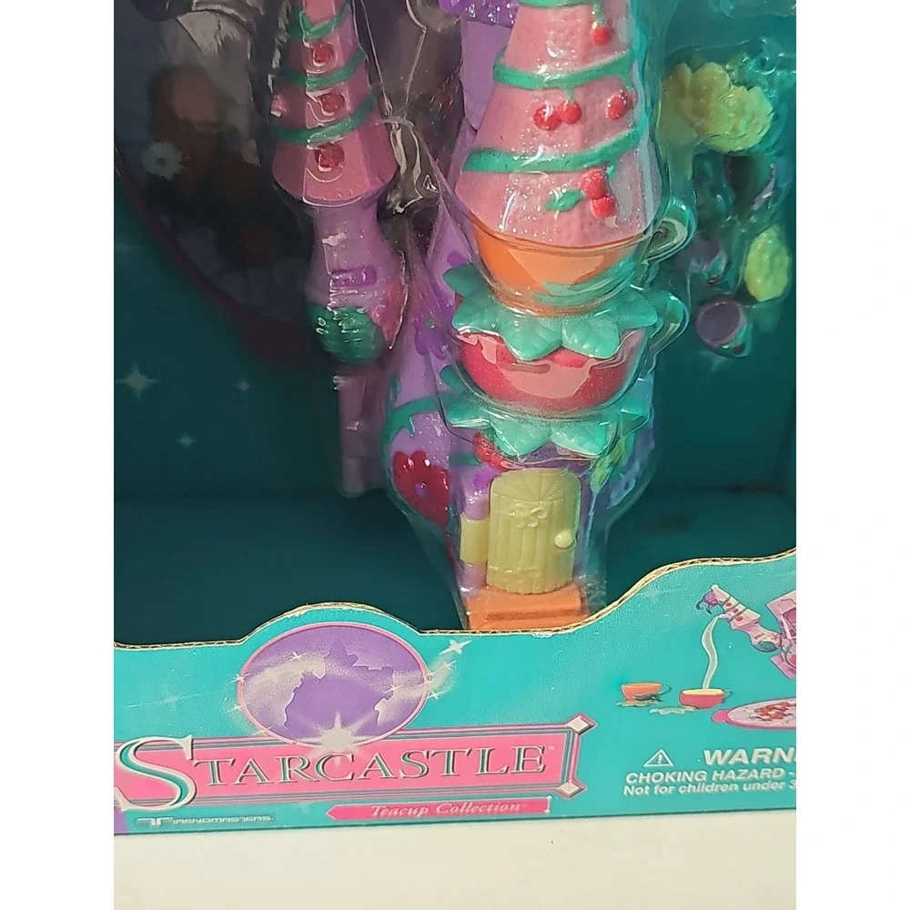 Trendmasters Starcastles Straw Berry Grape Fruit Tea Castle Polly Pocket New NIB